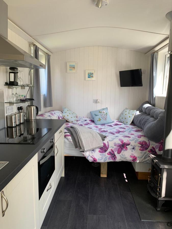 Tides Reach, Deluxe Shepherds Hut 1, 100M From The Beach Saint Merryn Ngoại thất bức ảnh